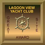 The Lagoon View Yacht Club Great Site Award
