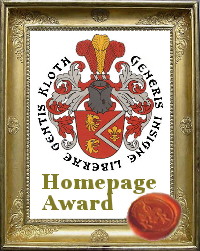 S.W. Kloth Homepage Award In Gold