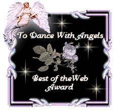 To Dance With Angels Best Of The Web Award from To Dance With Angels.com