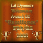 Lil Dymun's Webmaster Award of Excellence - Bronze