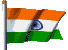 Animated India Flag