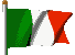 Animated flag of Italy