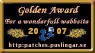 Golden Award For A Wonderful Website