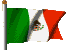 Animated flag of Mexico