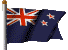 Animated Flag Of New Zealand
