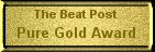 The Beat Post Pure Gold Award