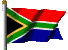 Animated South Africa Flag