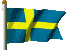 Animated flag of Sweden